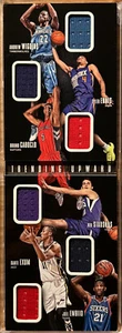 2014-15 JOEL EMBIID WIGGINS EXUM++ ROOKIE BOOKLET JERSEY NUMBER 21/199 RC! - Picture 1 of 2