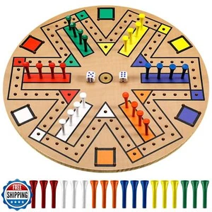Juego de Mesa Kathfly Fast Track Madera 3-6 Jugadores Juego de Mesa con 24 Tablero - Imagen 1 de 5