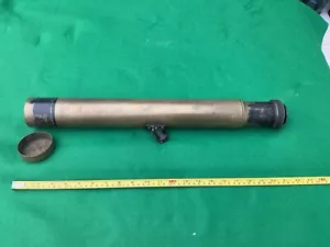 Vintage ww1 dated 1917 maker marked large telescopic gunsight. Stelescope x 8. - Picture 1 of 7