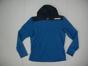 BROOKS RUNNING Blue Sweatshirt EQUILIBRIUM ATHLETIC HOODIE Track Gym Women's M - Picture 1 of 5