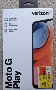 Motorola Moto G Play 6,5" 32 GB blu 13 megapixel fotocamera bloccata su Verizon - Foto 1 di 2