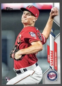 2020 Cody Stashak Topps Update Baseball Rookie RC Twins U-22 - Picture 1 of 2