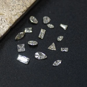 100PC Nail Micro Zirconium Super Flash Nail Accessories Mini Special-Shaped - Picture 1 of 29