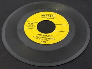 N) Patty & The Emblems - Mixed-Up Shook-Up Girl - Ordinary - 45 RPM Vinyl Record - Picture 1 of 4