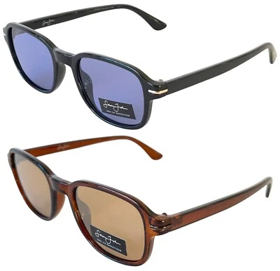 2 Новые пары Sean John уникальный городской стиль гладкий янтарь коричневый и черный солнцезащитные очки - Изображение 1 из 4