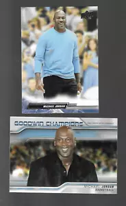 MICHAEL JORDAN 2023 GOODWIN CHAMPIONS LES DEUX CARTES SP #1 & #76 NEUVES ! - Photo 1 sur 2