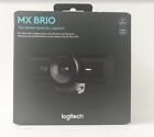 Logitech - MX Brio Ultra HD 4K Video Conference Gaming and Streaming Webcam