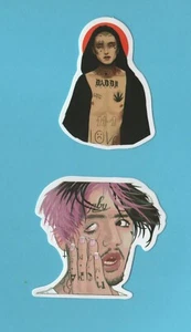 Lil PEEP STICKERS HIP-HOP Alternative EMO rap INDIE pop TRAP punk - Picture 1 of 13