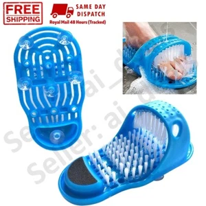 Foot Scrubber Brush Slipper Bath Shower Cleaner Scrub Feet Massage Wash 4510 - Picture 1 of 13