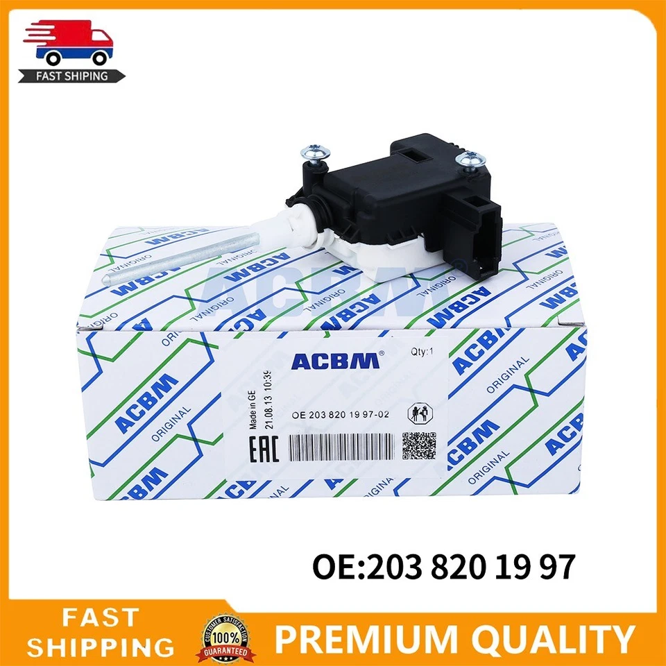 1x Actuador de cerradura de puerta para puerta de combustible Mercedes-Benz C230 C240 CLK320 CLK350 CLK550 Foto 1 de 4