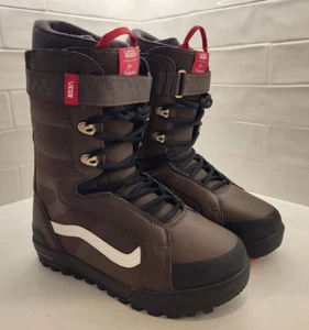 Vans 24/25 Hi Standard PRO Brown Black Jill P Mens Size 11 Snowboard Boots RIDE - Picture 1 of 12