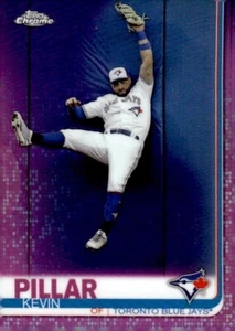 2019 Topps Cromo Viola Rifrattore #137 Kevin Pillar Toronto Blue Jays - Foto 1 di 2