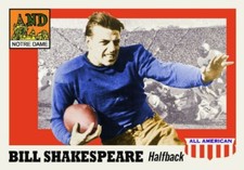 BILL SHAKESPEARE 55 CUSTOM ART CARD ## BUY 5 GET 1 FREE ## or 30% OFF 12 OR MORE