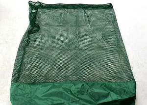 Bolsa de lavandería de viaje de malla verde extra grande Unifirst Sport Ball 35" X 28" 907523 - Imagen 1 de 3