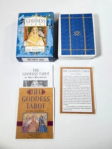 Vintage GODDESS TAROT Cards Deck - Kris Waldherr - US Games 1997 - Picture 1 of 4