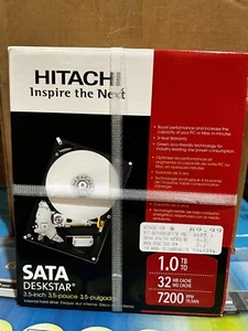 Hitachi 1 TB,Internal,7200 RPM,3.5" (HD31000IDK7) Hard Drive - Picture 1 of 2