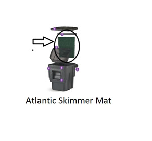 Atlantic® Ersatz-Skimmermatten