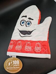 2004 four promotionnel ARBY'S Mitt Big Brothers/Sisters neuf avec étiquettes vintage