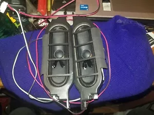 replacement stereo flat screen tv speakers YDT513 10W 8 OHM WITH LONG WIRES - Picture 1 of 4
