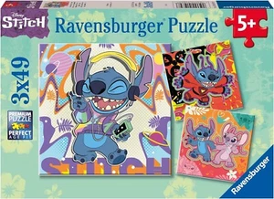 Ravensburger 3 x 49pc Puzzles Stitch - Picture 1 of 4
