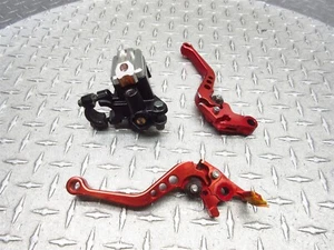 2008 07-09 Kawasaki LE650 KLE650 Versys Clutch Brake Lever Front Master Cylinder - Picture 1 of 14