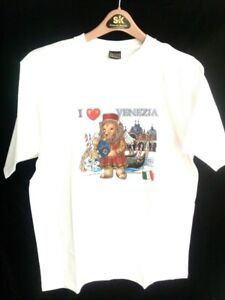 Venice Souvenir XL Men's T-Shirt, Quality Imaging, 100% Cotton, Made in Italy