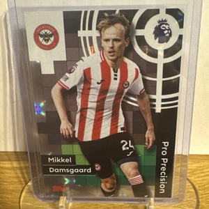 2025-26 Topps Premier League Pro Precision HOLO #404 Mikkel Damsgaard, Brentford - Picture 1 of 2