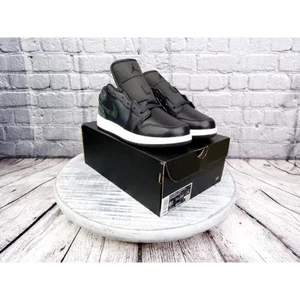Air Jordan 1 Low SE "Black Elephant" Off Noir/Black-White-Black Youth 6.5y NIB - Picture 1 of 10