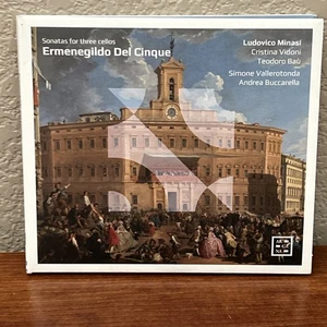 Ermenegildo Del Cinque- Ludovico Minasi-Sonatas for Three Cellos - CD- EU Import - Imagen 1 de 5