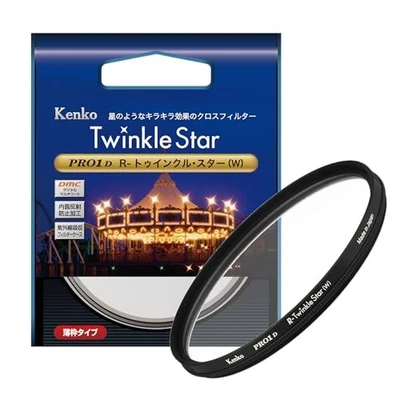 Kenko PRO1D R-Twinkle Star Wide 77mm Cross Filter (4 Filters) for Night Scenes - Image 1 of 4