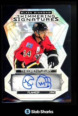 Cubierta superior Black Diamond Theoren Fleury Shimmering Signatures 2022 automático/10 Foto 1 de 4