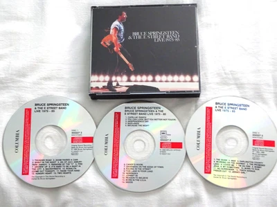 Bruce Springsteen-Bruce Springsteen & The E Street Band Live 1975-85 Triple CD - Image 1 of 4