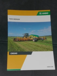 OXBO CM240 TWIN MERGER  Prospekt von 2025 in englisch ( 25663 ) - Bild 1 von 1