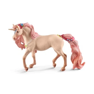 Schleich bayala Decorated Unicorn Mare 7in Fantasy Figurine Toy for Kids Play - Picture 1 of 8
