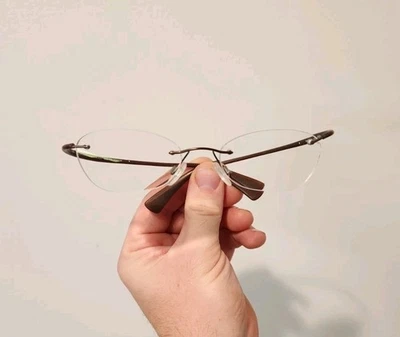 Monturas para gafas Donna Karan 8500 705 titanio Japón 150 Foto 1 de 4