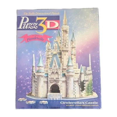 Rompecabezas Castillo de Cenicienta Disney 3D 530 Piezas Completo con Instrucciones Foto 1 de 4