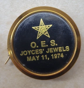 Vintage Advertising Tape Measure O.E.S. Joyces' Jewels 1974 Works Pocket Handy - Picture 1 of 4