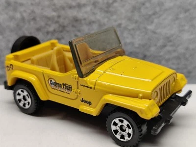 VINTAGE 1998 Yellow Jeep Wrangler "Canyon Tours" ~ Mint Condition! - Image 1 of 4