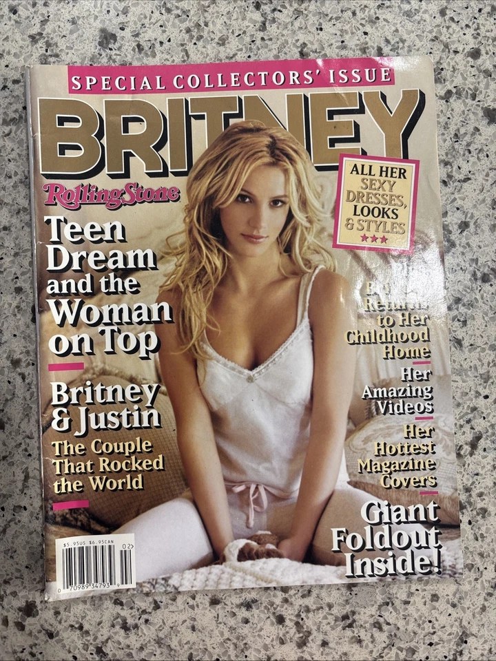Britney Spears Rolling Stone Special Collectors Issue Magazine Newsstand Poster - Image 1 of 4