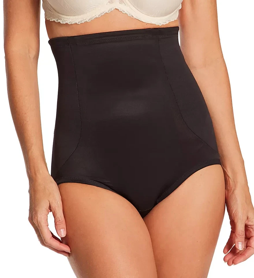 Miraclesuit + My Brands Shape Away with Back Magic Hi-Waist Brief - 黑色 - M — 第 1/3 张图片