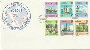 1980 Jersey FDC cover Operation Drake - Picture 1 of 2