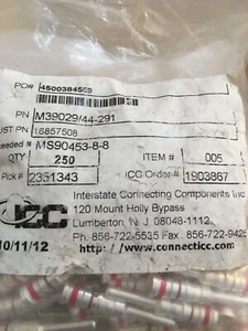 M39029/44-291 contact 10pcs per lot - Picture 1 of 2