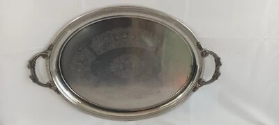 Grand Plat Inox Plateau De Service En Poisson Orfèvre Orfèvrerie Jean Couzon... - Photo 1/4