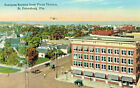 VIntage Postcard-Business Section from Plaza Theatre, St. Petersburg, FL