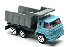 Dump Truck Light Blue with Grey Dumper Die Cast Toy Car Vehicle 2 3/4"