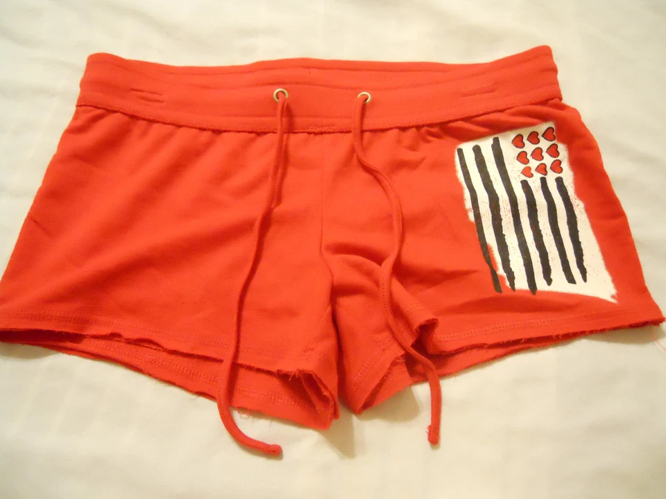 Pantalones Cortos Mujer Terry Francés Atléticos Juniors Talla XS S M L XL Dobladillo Crudo Foto 1 de 1