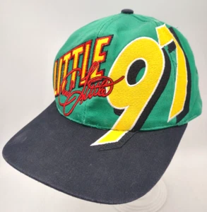 Vintage 90s Hat SnapBack Chad Little John Deere NASCAR Winston Racing VTG - Picture 1 of 8