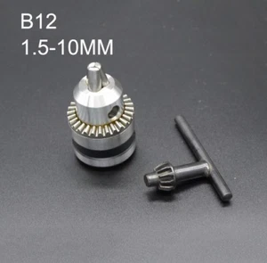 1.5-10mm B12 Mini Electric Drill Chuck  Taper Mounted Lathe Chuck for Mini lathe - Picture 1 of 1