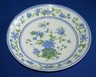 Antique Royal Worcester Green, Blue Oriental Floral design Bowl, c 1900's 24cms