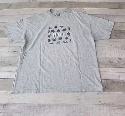 Camiseta gris para hombre HUF Snoop Dogg talla XL Foto 1 de 4